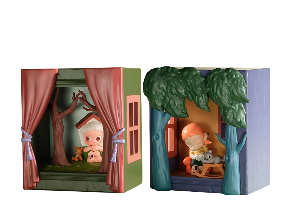 POP MART "Figurine" ZSIGA The Window Series Scene Set