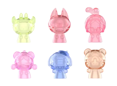 POP MART POP BEAN pajamas hand puppet box set