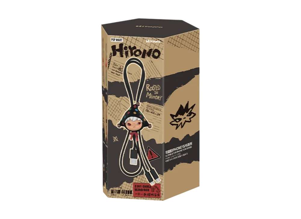 POP MART HIRONO Echo Series 2 in 1 cable [Piece]