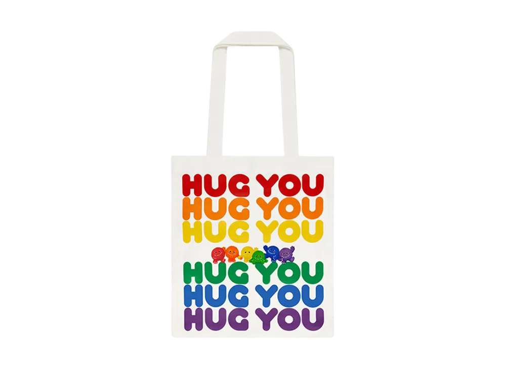 POP MART INSTINCTOY HUG YOU canvas bag