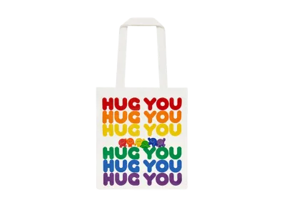 POP MART INSTINCTOY HUG YOU canvas bag