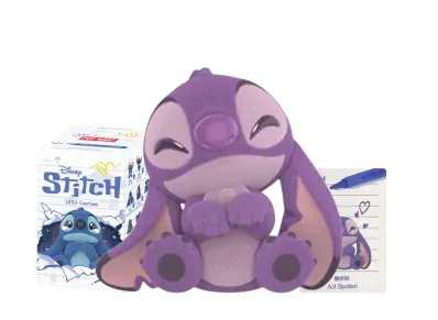POP MART DISNEY Stitch Little Emotions Series Act Spoiled