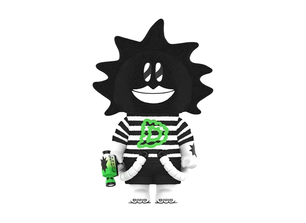 POP MART "MEGA COLLECTIONS" MEGA SPACE MOLLY 400% LALA COMPANY-DURIAN MAN