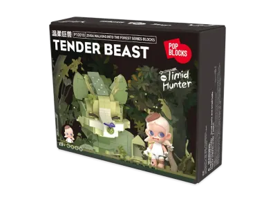 POP MART ZSIGA Walking Into The Forest Series Block Tender Beast