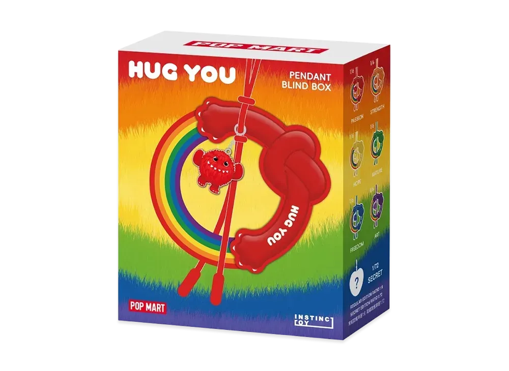 POP MART INSTINCTOY HUG YOU Series Pendant [Piece]