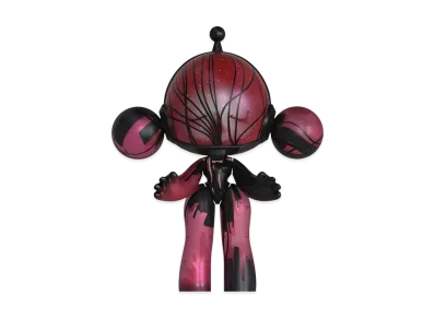 POP MART "MEGA COLLECTIONS" MEGA Alpha SKULLPANDA 1000% Red Crystal