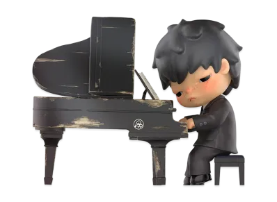 POP MART "Figurine" Hirono The Pianist Figure