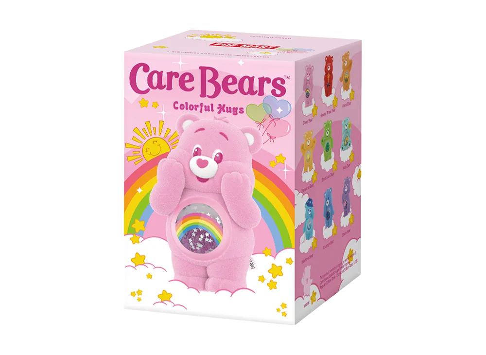 ケアベア pop mart シークレット　カラフルハグ ポップマート ケアベア カラフルハグシリーズフィギュア [ピース