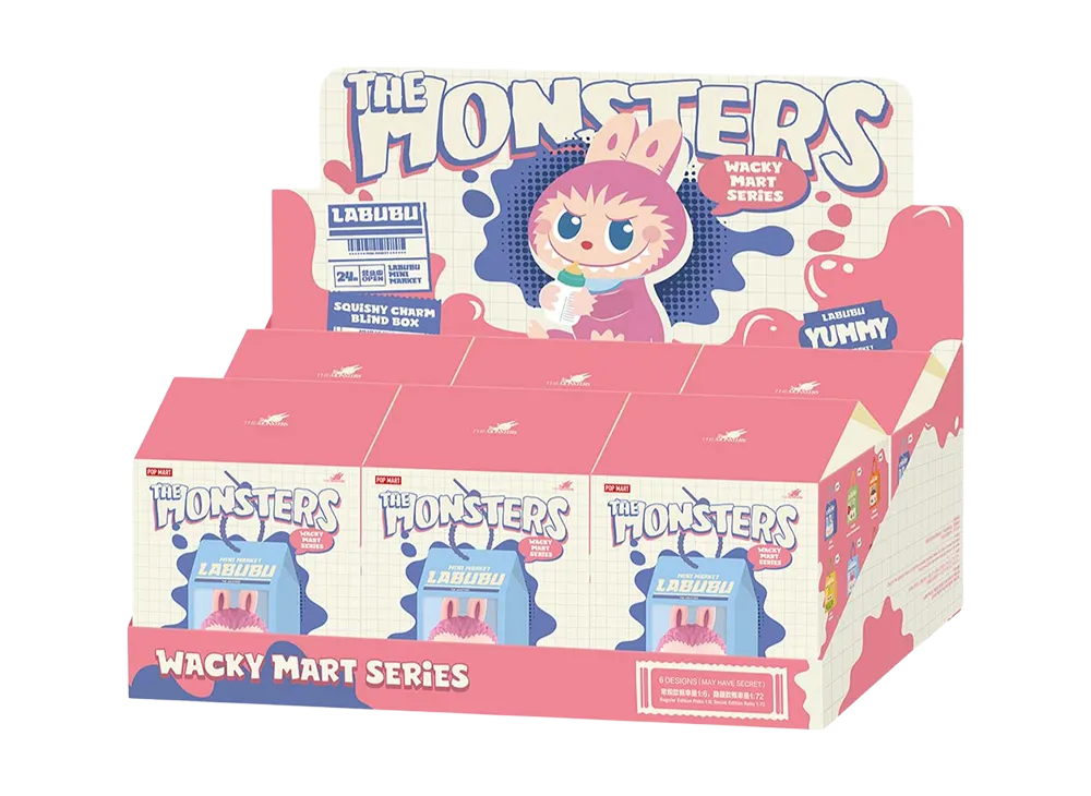 THE MONSTERS Wacky Mart ぷにぷにチャーム labubu - メルカリ