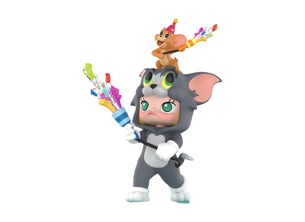 ポップマート フィギュリン モリー × トムとジェリー フィギュアの ポップマート フィギュリン モリー × トムとジェリー フィギュアの