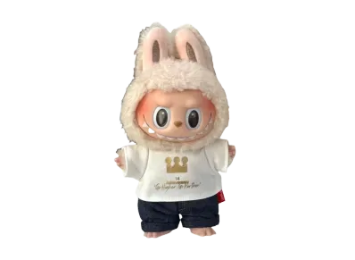 POP MART LABUBU Plush Pendant 14th Anniversary Go Higher Go Further Gift Box