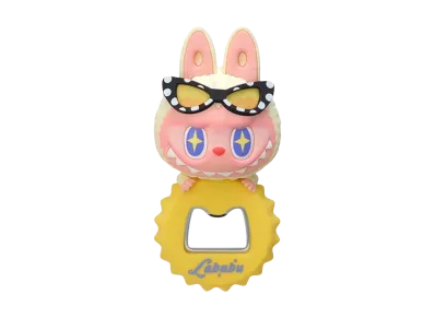 POP MART The Monsters Jump Into Summer Series Labubu (Sparkling Summer) Bottle Opener Fridge Magnet