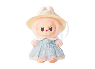 POP MART THE MONSTERS MOKOKO Blue Diamond Plush Pendant