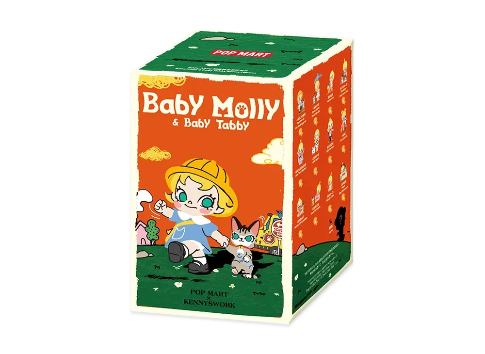 POP MART Baby Molly & Baby Tabby Series Figures [Piece]