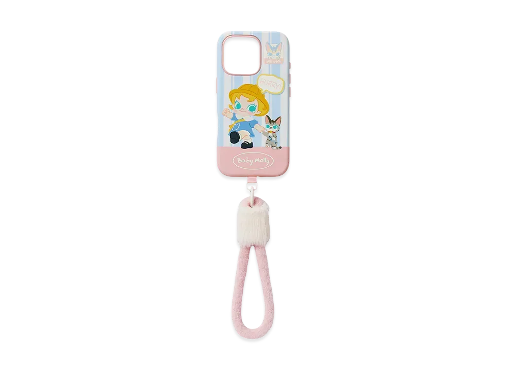 POP MART Baby Molly & Baby Tabby iPhone Case 16 Pro