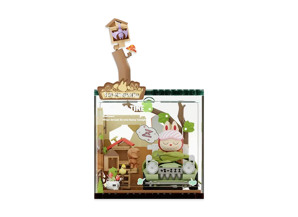 POP MART THE MONSTERS (LABUBU) Forest Secret Base Series Blocks Part 2 Napping Time