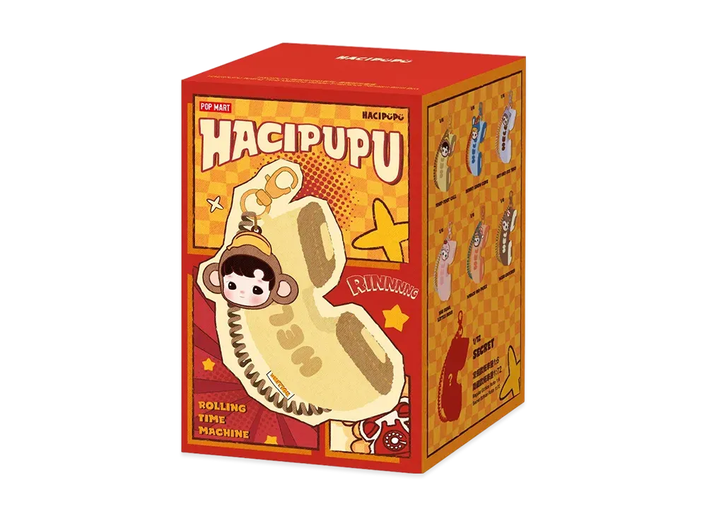 POP MART HACIPUPU Rolling Time Machine Series-Fragrance Pendant Blind Box [Piece]