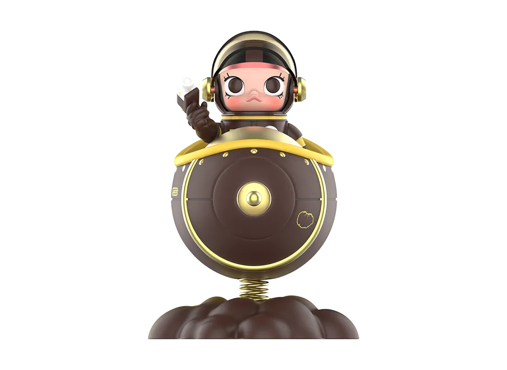 POP MART "MEGA COLLECTIONS" MEGA SPACE MOLLY 100% Blooming Series-Tudor Rose (Great Britain)