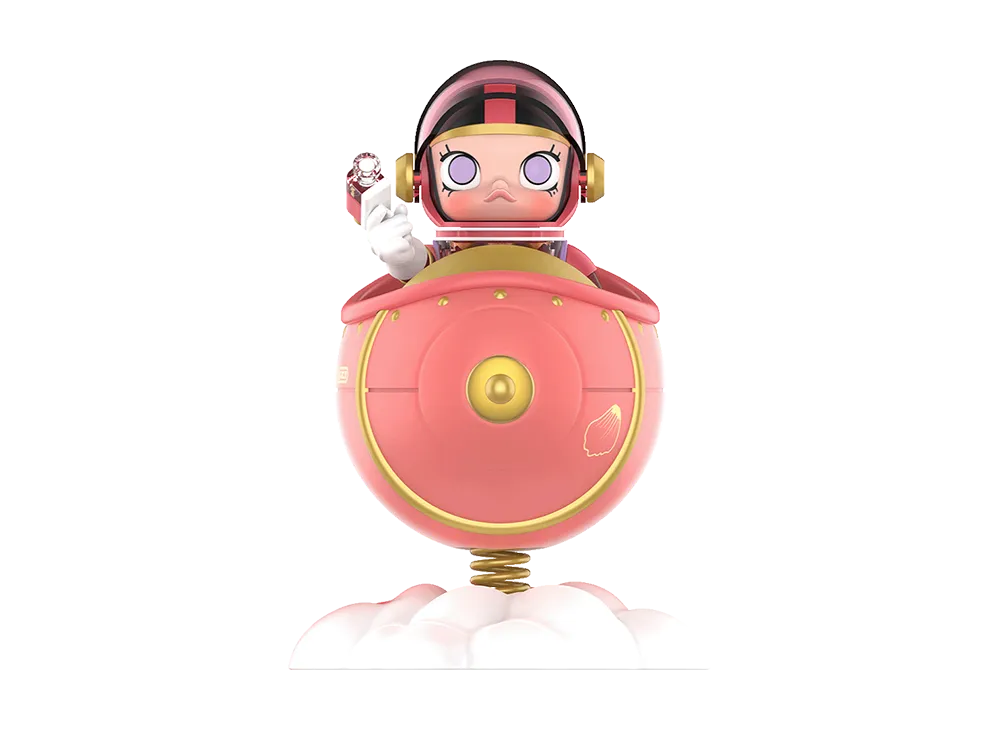 POP MART "MEGA COLLECTIONS" MEGA SPACE MOLLY 100% Blooming Series-Peony (China)