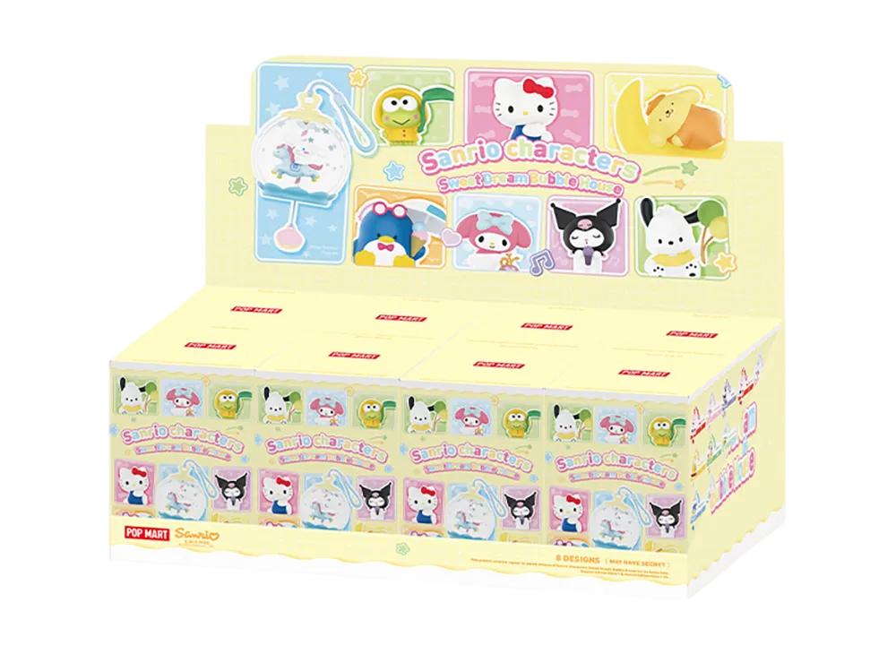 POP MART Sanrio characters Sweet Dream Bubble House Series Scene Sets [Assortment Box]