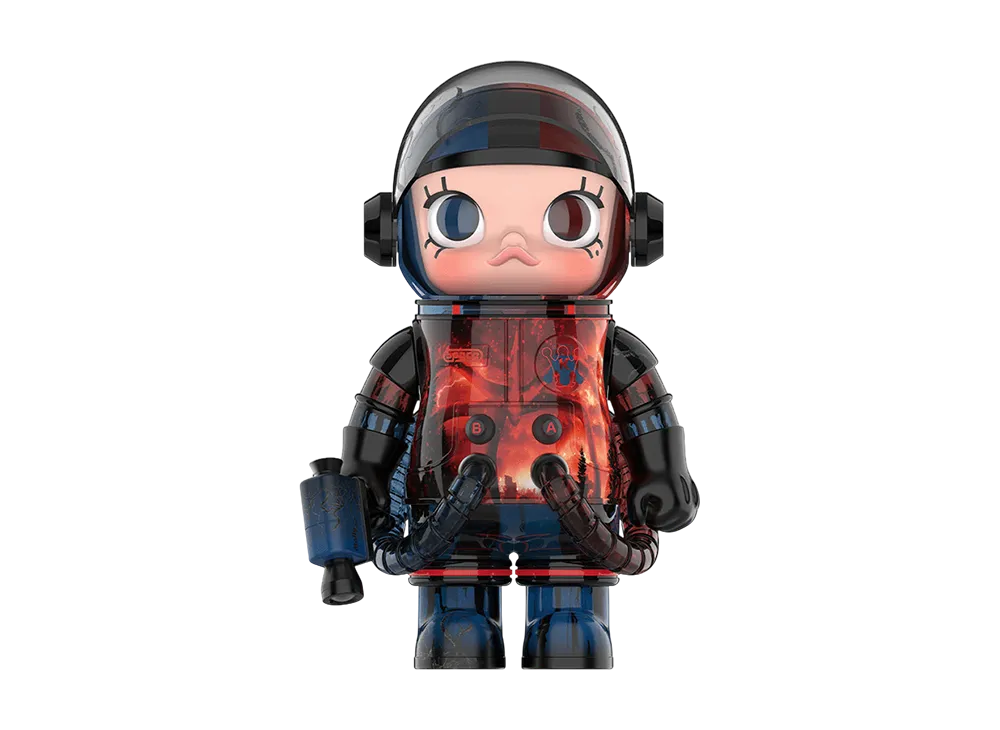 POP MART "MEGA COLLECTIONS" MEGA SPACE MOLLY 400% Stranger Things