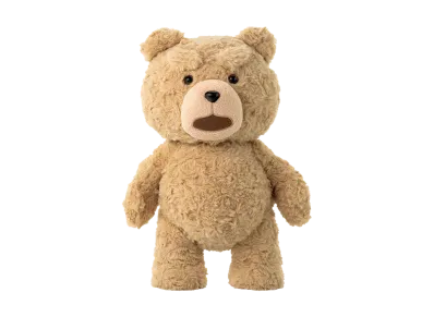 POP MART Ted 2 - Action Plush Doll - Hot Nerd Ted