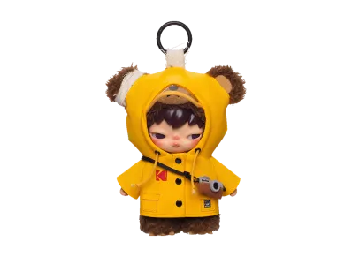 POP MART Hirono x Kodak Click Bear Plush Doll Pendant