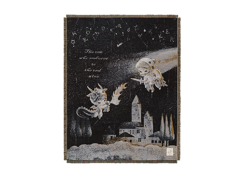 POP MART Hirono Mist-Walker Series - Jacquard Blanket - ¥
