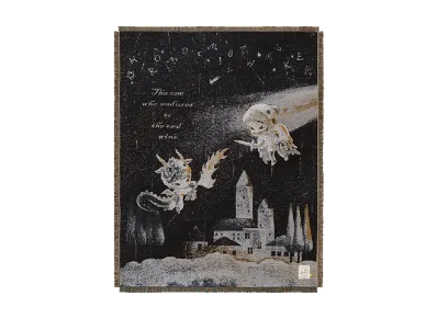 POP MART Hirono Mist-Walker Series - Jacquard Blanket