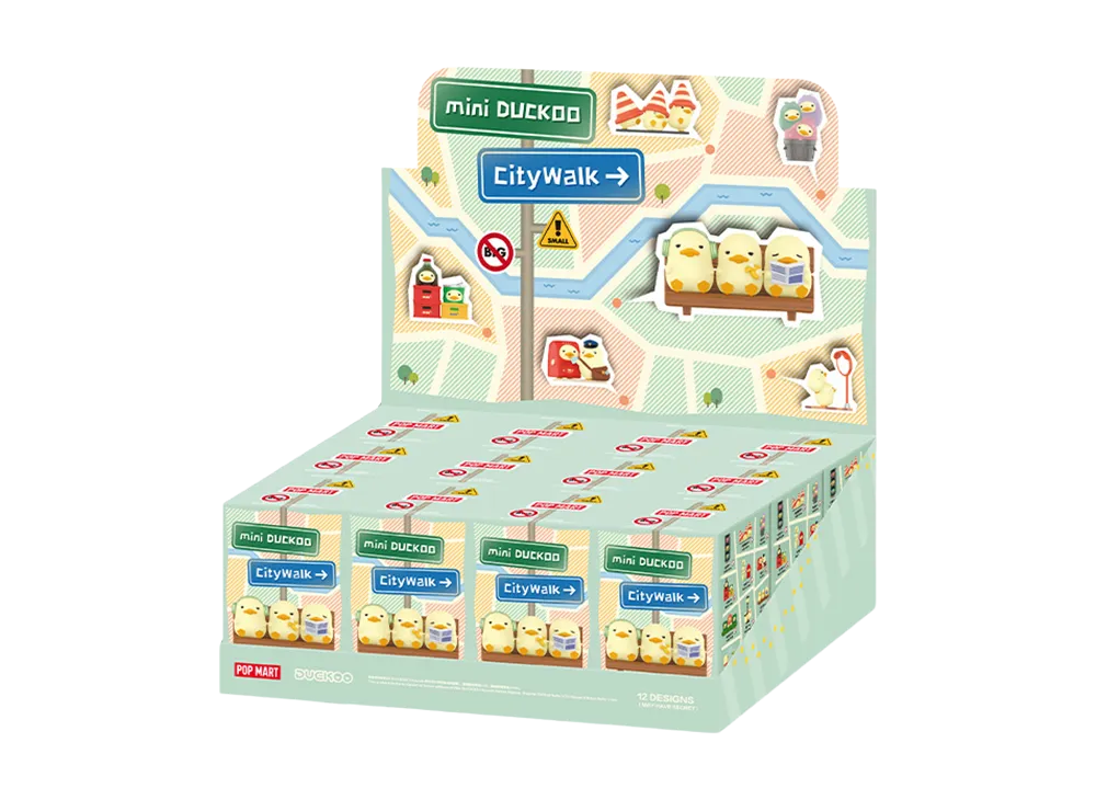 POP MART mini DUCKOO Citywalk Series Figures [Assortment Box]