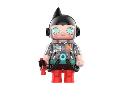 POP MART "MEGA COLLECTIONS" MEGA SPACE MOLLY 400% ASTRO BOY