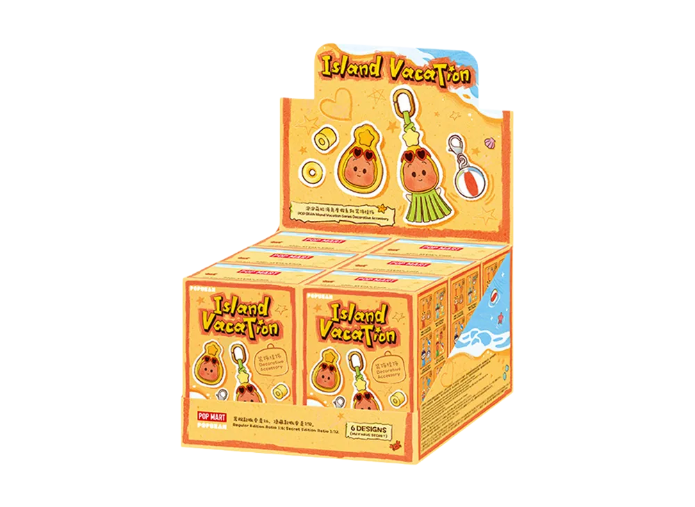 POP MART POP BEAN Island Vacation Series Decorative Accessory [Assortment Box]