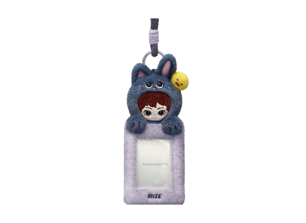 POP MART RIIZE Fluffy Club Series Card Holder Fluffy TONYANGDEOK