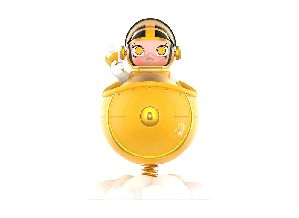 POP MART "MEGA COLLECTIONS" MEGA SPACE MOLLY 100% Blooming Series-Daisy (Italy)