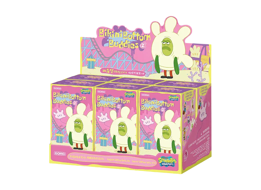 POP MART Residents of Bikini Bottom-Whimsical Plush Part2 [Assortment Box]