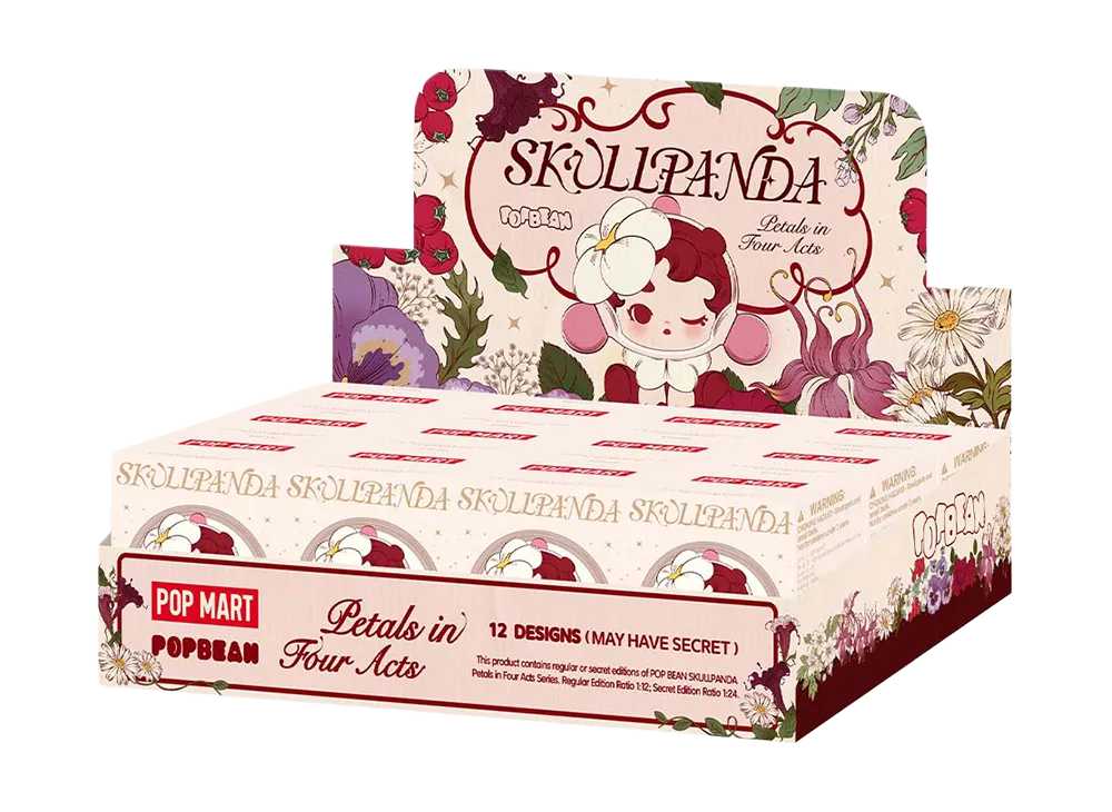 POP MART POP BEAN SKULLPANDA Petals in Four Acts Series [Assortment Box]