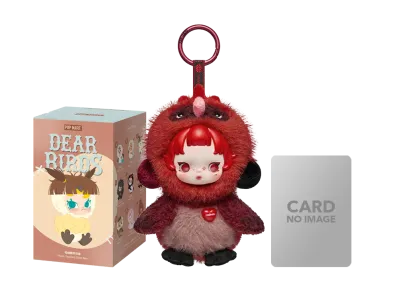 POP MART Dear Birds Series-Plush Pendant A Dawn Duet (SKULLPANDA)