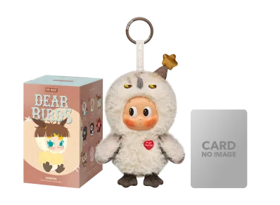 POP MART Dear Birds Series-Plush Pendant Waiting in Snow (Twinkle Twinkle)