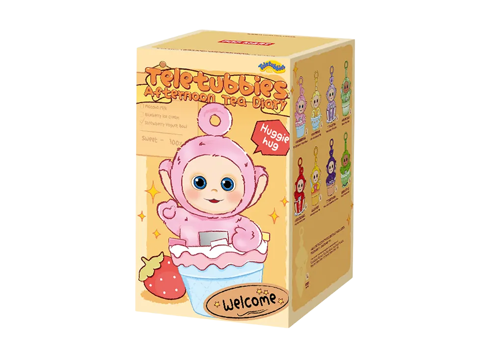 POP MART Teletubbies Afternoon Tea Diary Series Vinyl Plush Pendant [Piece]