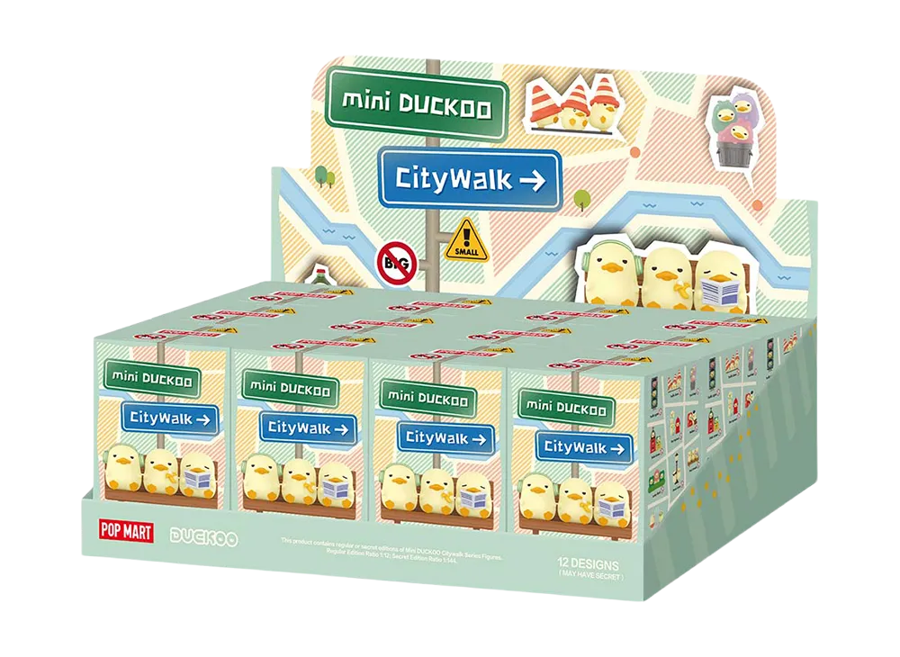 POP MART mini DUCKOO Citywalk Series Figures [Assortment Box]