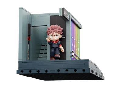 POP MART Jujutsu Kaisen Series Scene Blocks Yuji Itadori