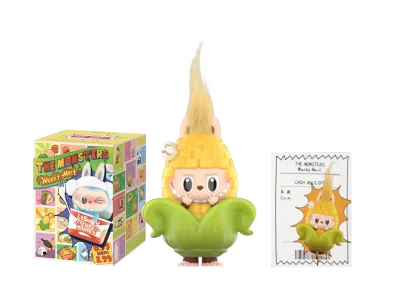 POP MART THE MONSTERS (LABUBU) Wacky Mart Series Figures Corn