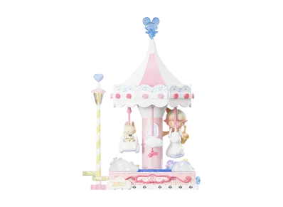 POP MART DIMOO Dream Melody Series Blocks Galactic Carousel