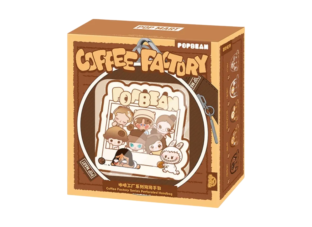 POP MART POP BEAN Coffee Factory Series Custom Brooch Bag [Piece]