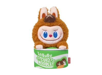 POP MART The Monsters (LABUBU) Wacky Mart Series Cup Noodles Figure Storage Bag (Mushroom)