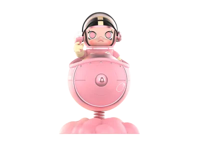 POP MART "MEGA COLLECTIONS" MEGA SPACE MOLLY 100% Blooming Series-Tulip (Netherlands)