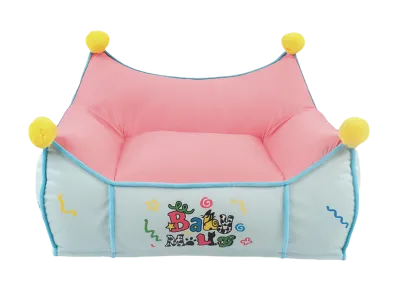 POP MART Baby Molly & Baby Tabby Series-Pet Sofa Pink-Blue
