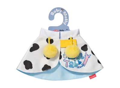 POP MART Baby Molly & Baby Tabby Series-Pet cape (Milk)