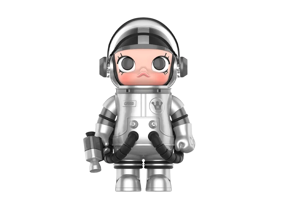 POP MART "MEGA COLLECTIONS" MEGA SPACE MOLLY 100% Refraction