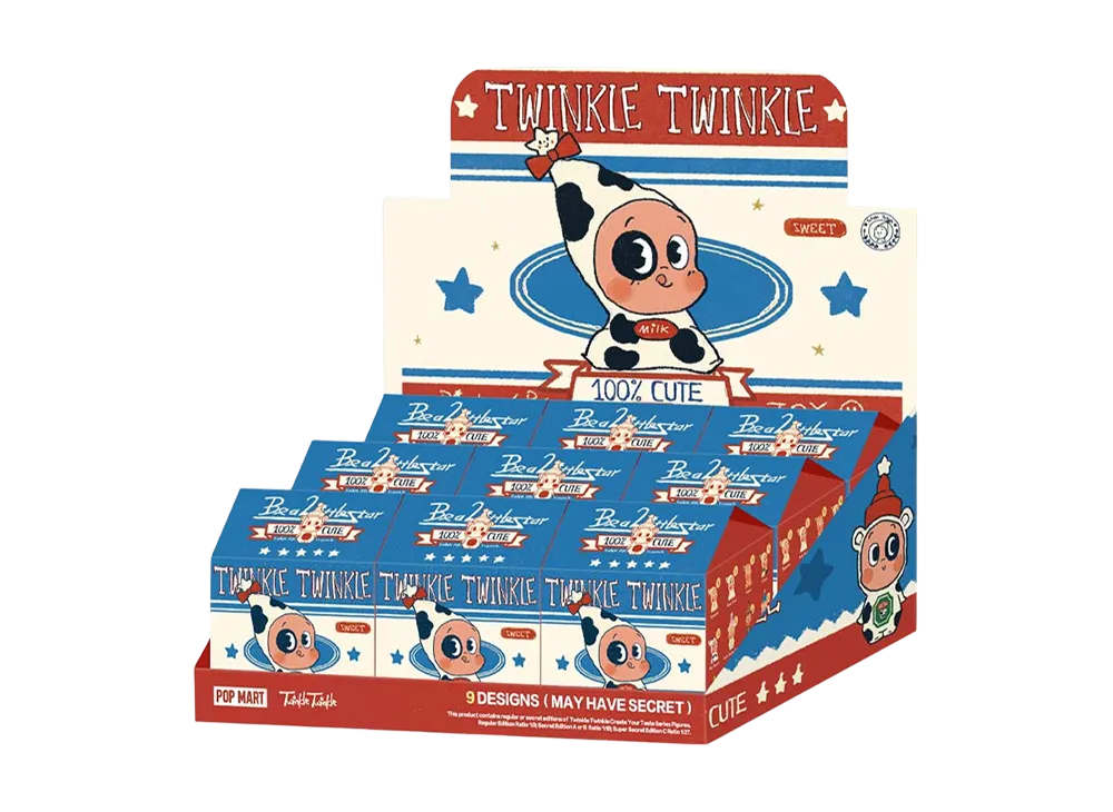 POP MART Twinkle Twinkle Create Your Taste Series Figures - A [Assortment Box]